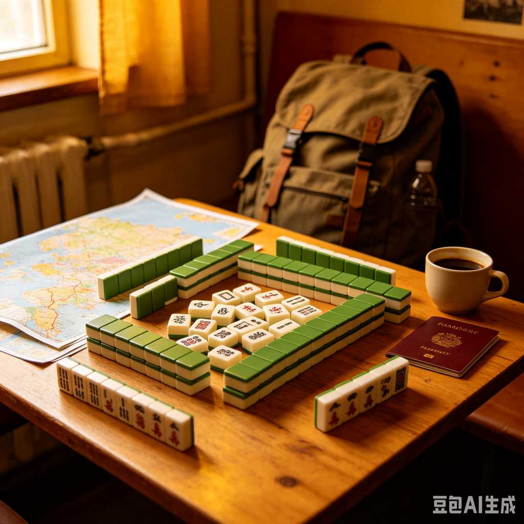 stylish mahjong set gift