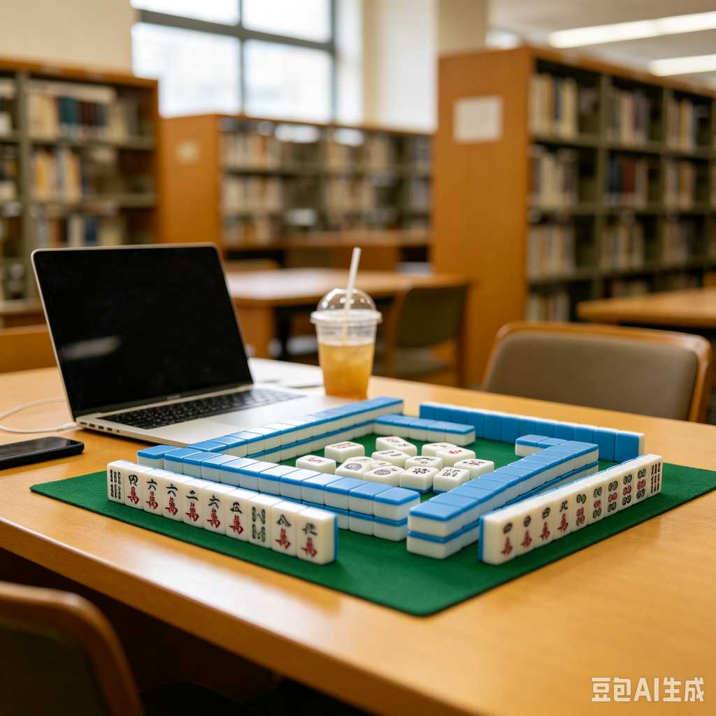 glossy mahjong tiles