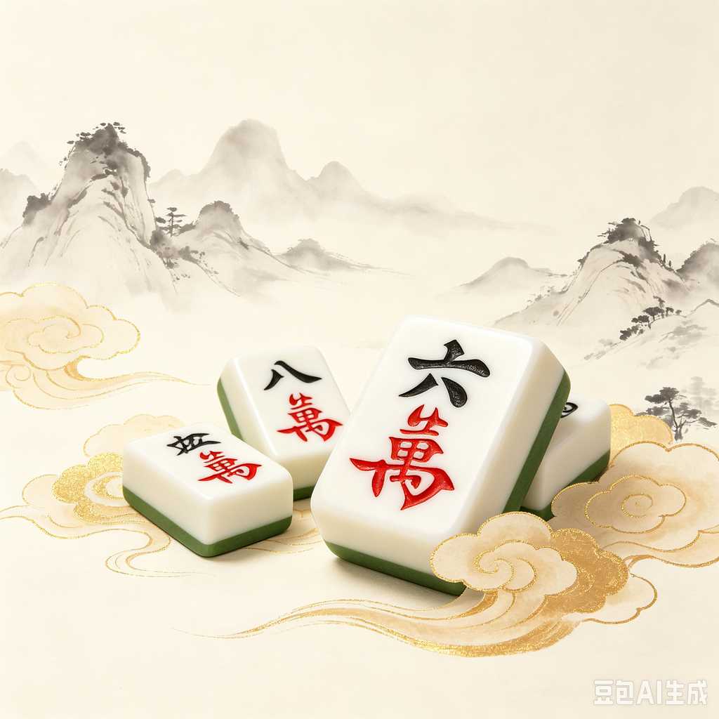 resin mahjong tiles