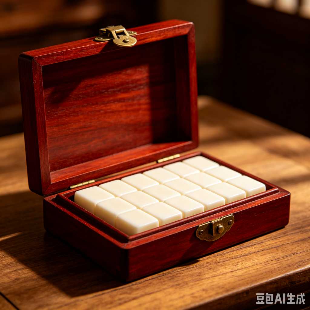 luxury mini mahjong travel set